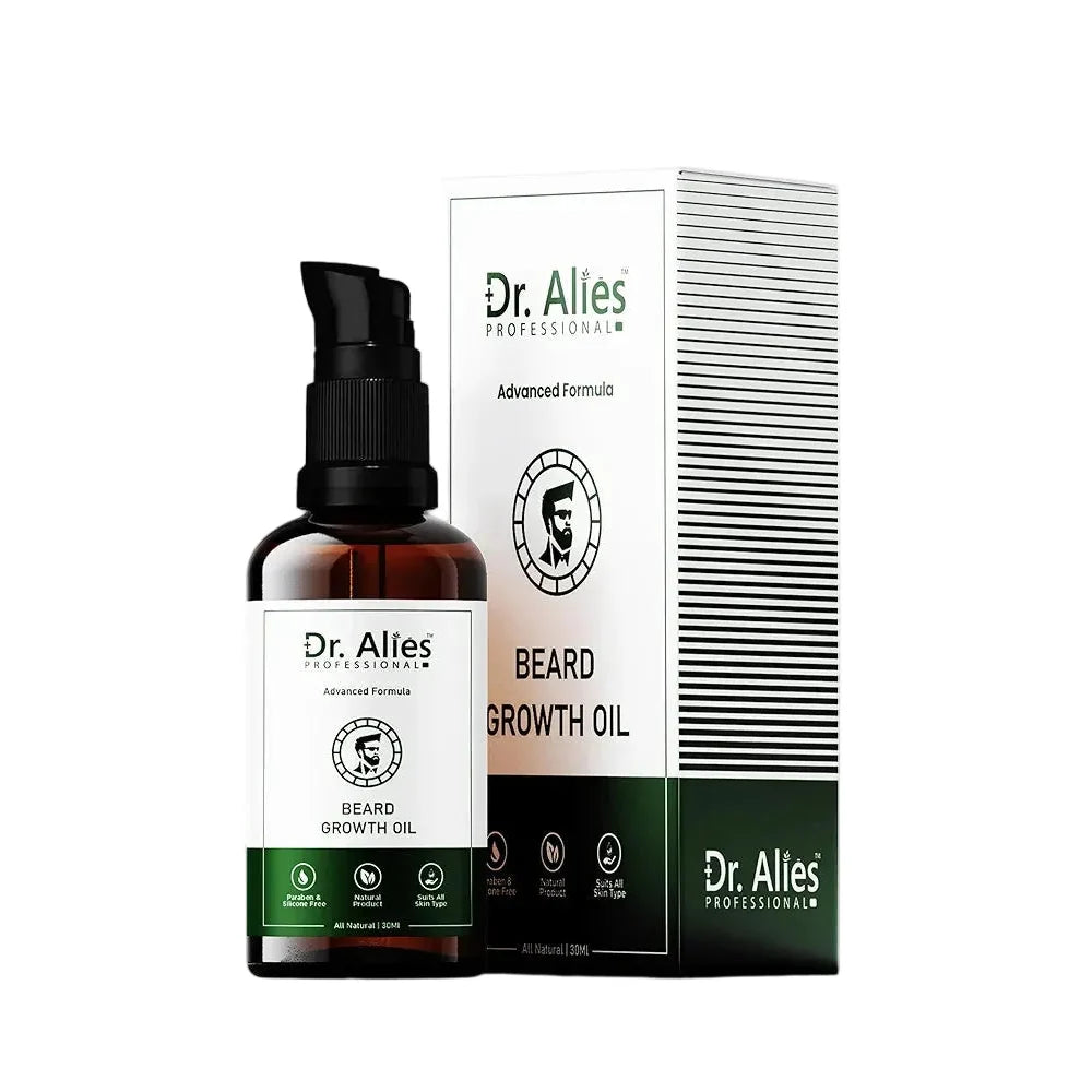Dr. Alies Professional Premium Beard Growth Oil.
